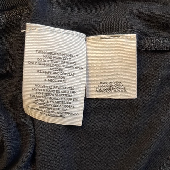 Rachel Roy Black Tank Top Medium - Picture 4 of 5